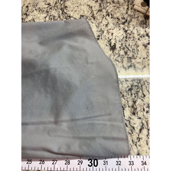 Van Heusen Flex Shirt 18 34/35 Gray Dress Button-Up Regular Fit Y2K Corpcore - Picture 7 of 7